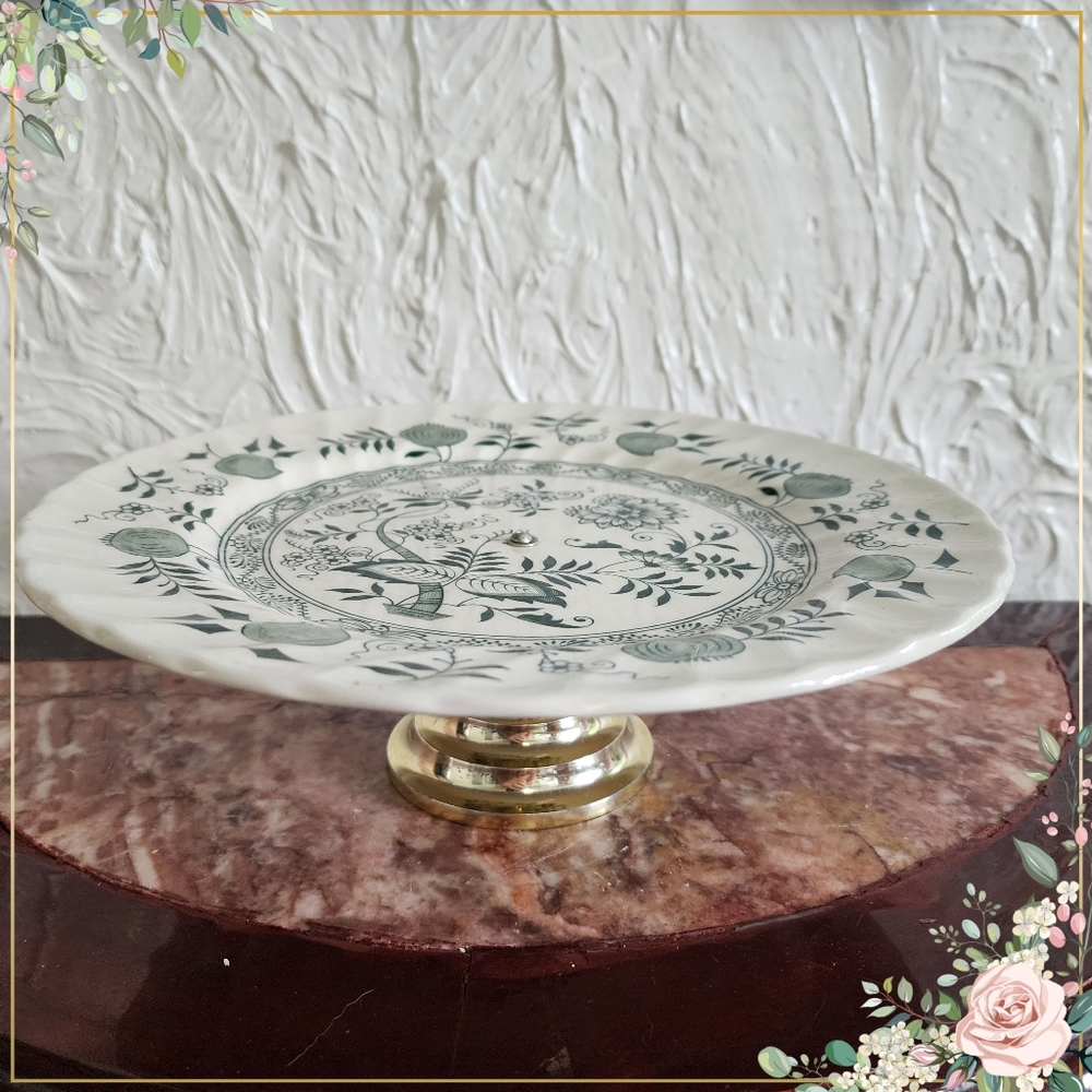 OLD VIENNA IRONSTONE BY WOOD & SONS, BURSLEM ENGLAND RARE 1930s